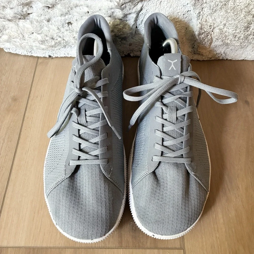 Flux Footwear Adapt Trainer Knit Lace Up Barefoot Minimalist Sneakers Mens 12.5